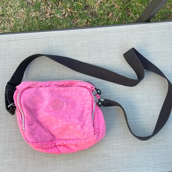Pink Kipling Shoulder Bag - Picture 1 of 7